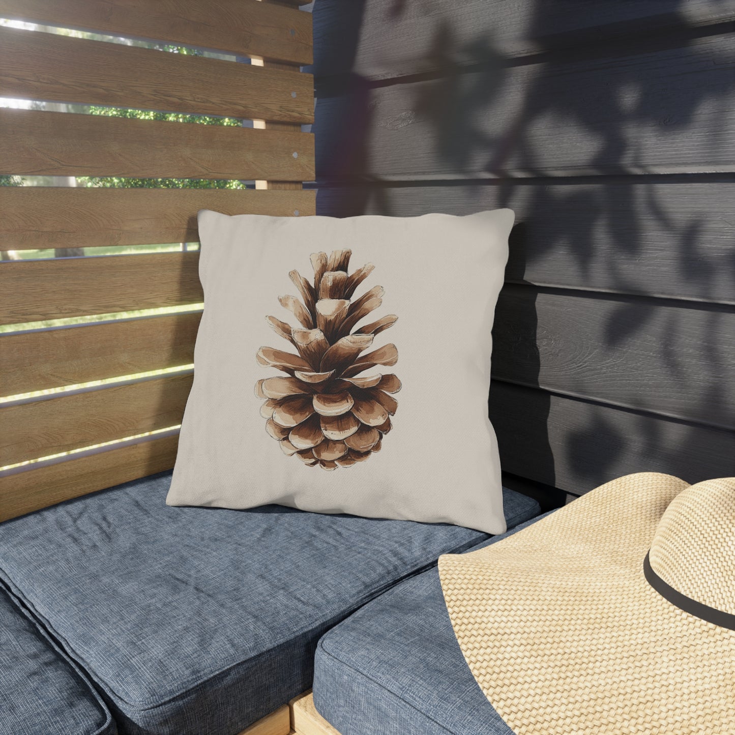 Pinecone Outdoor Pillow