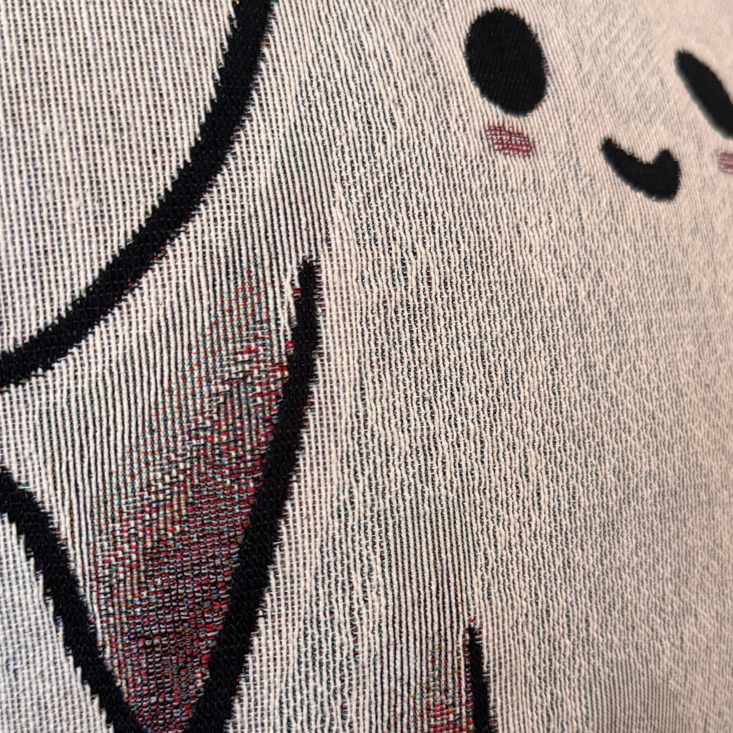 Ghost Woven Pillow