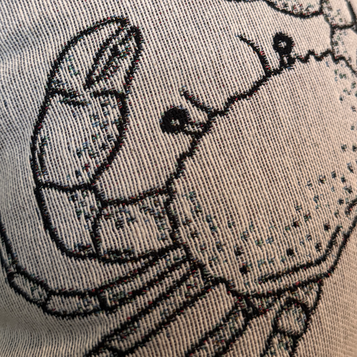 Crab Woven Pillow
