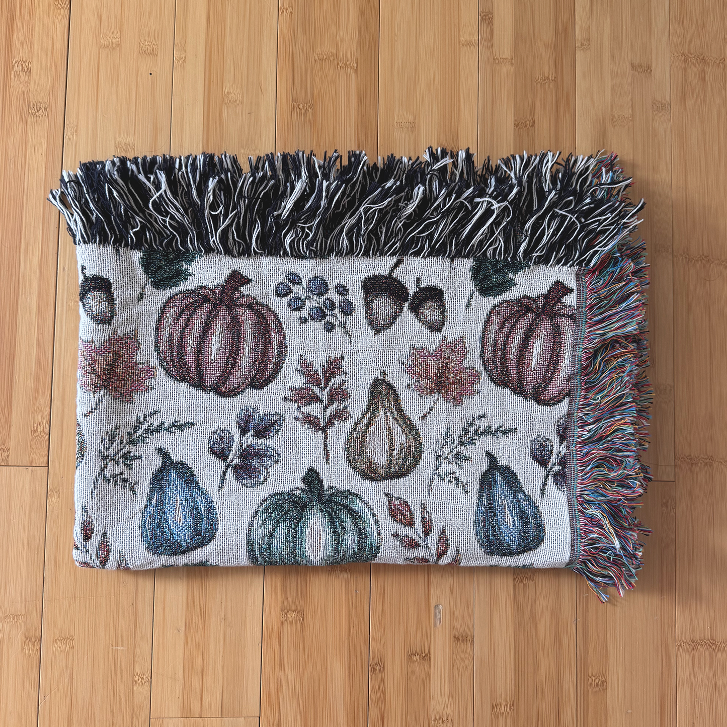 Autumn Woven Blanket