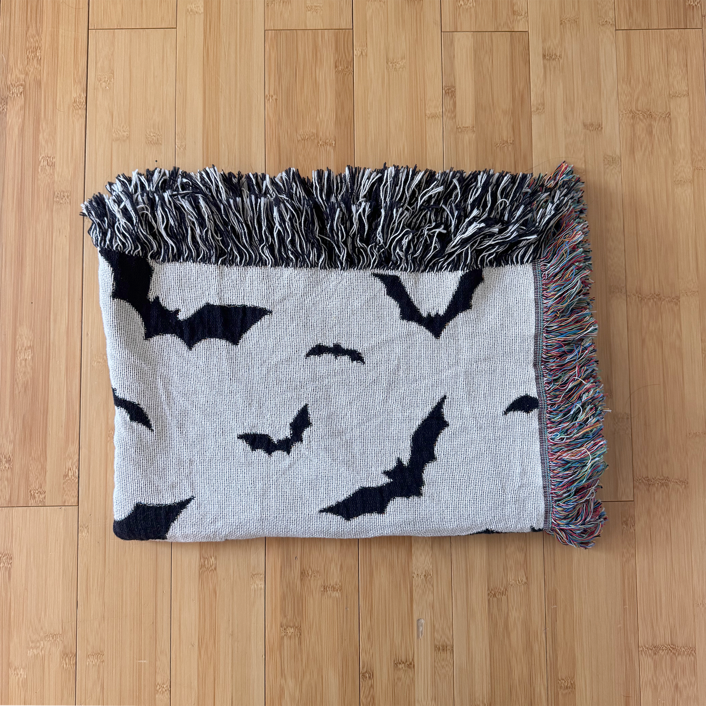 Bat Woven Blanket