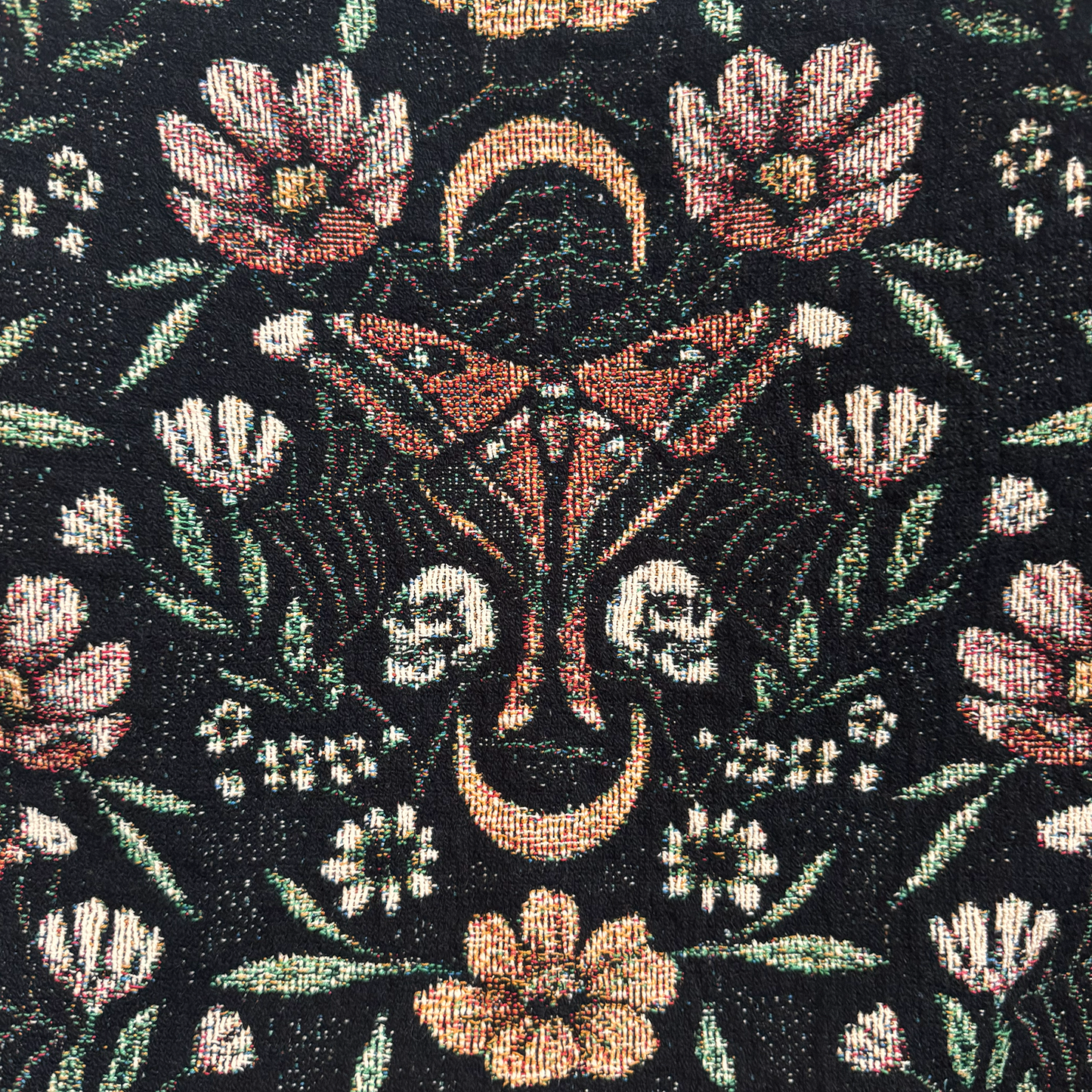 Woven Mystical Moths Blanket