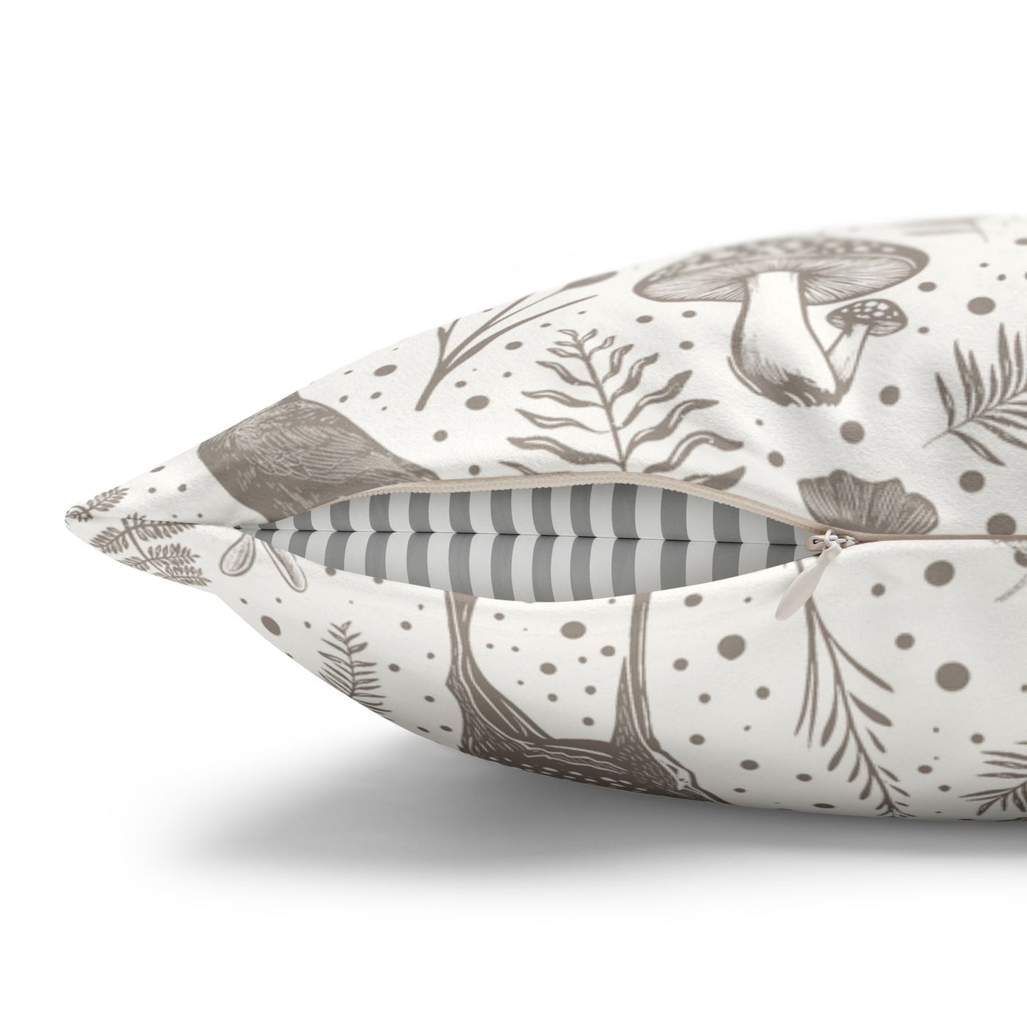 Woodland Faux Suede Pillow Cover