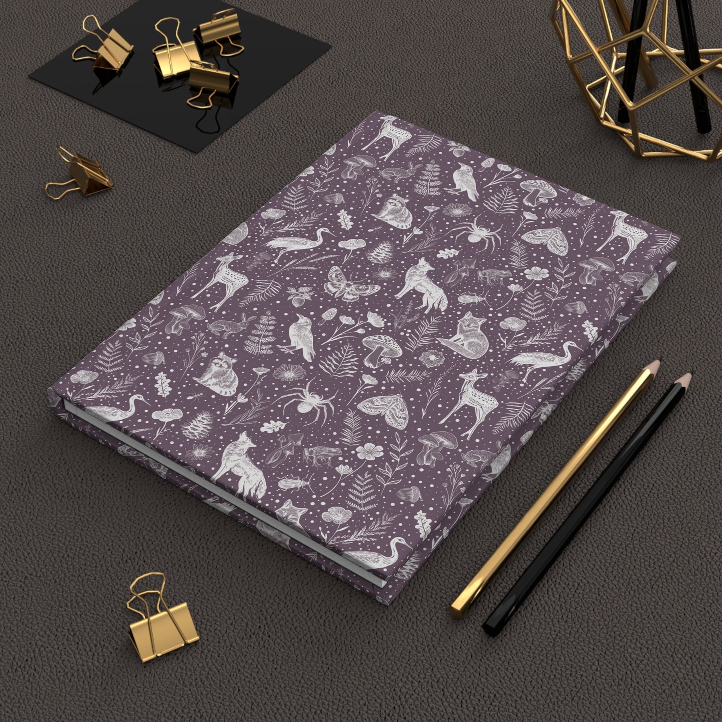 Woodland Hardcover Lined Journal