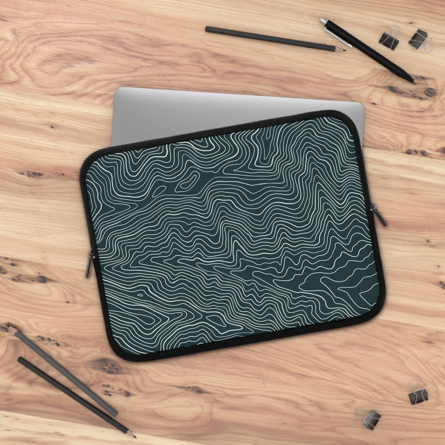 Topo Map Laptop Sleeve