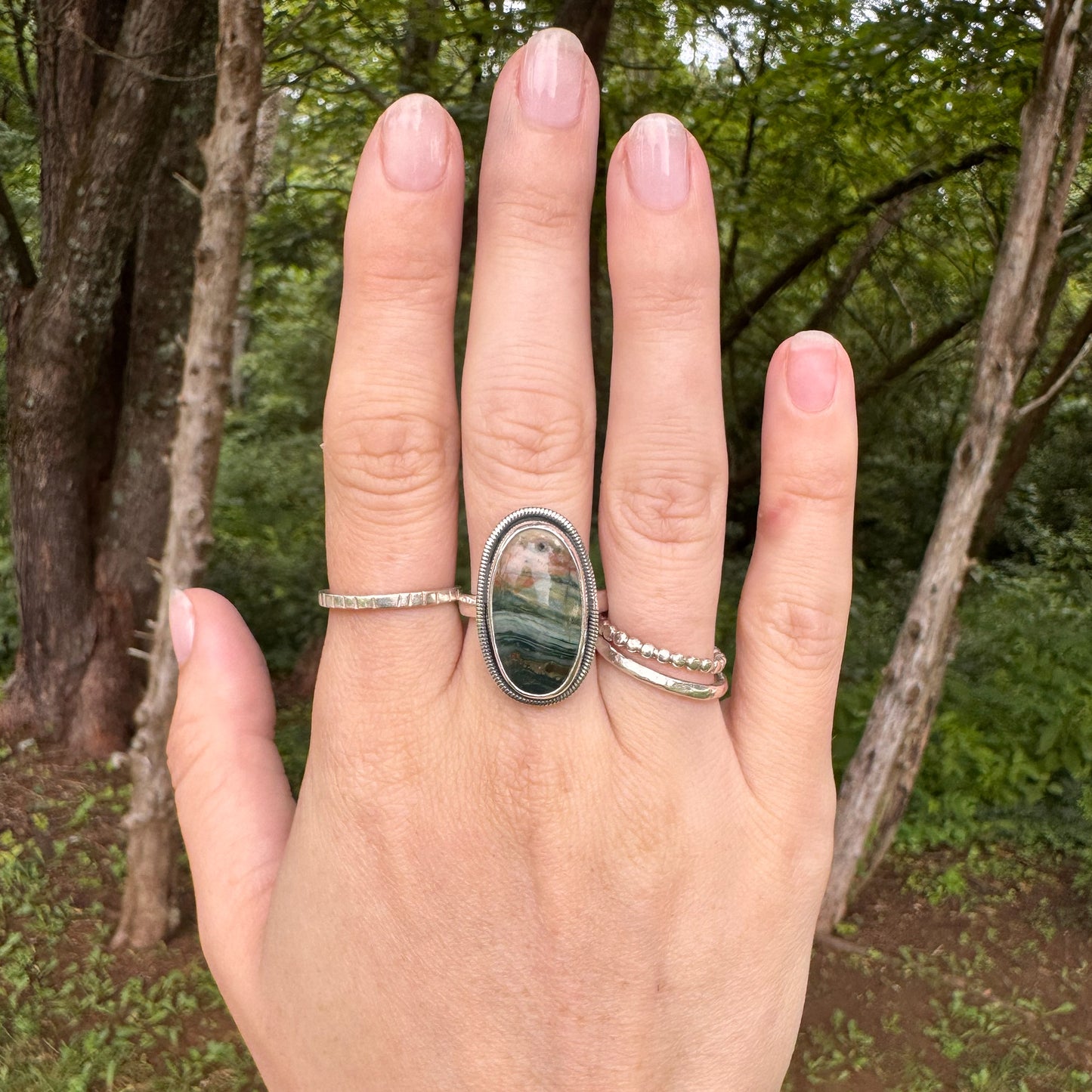 Larsonite Statement Ring