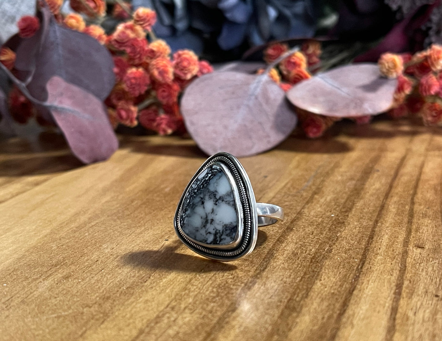 Dark Moon Statement Ring