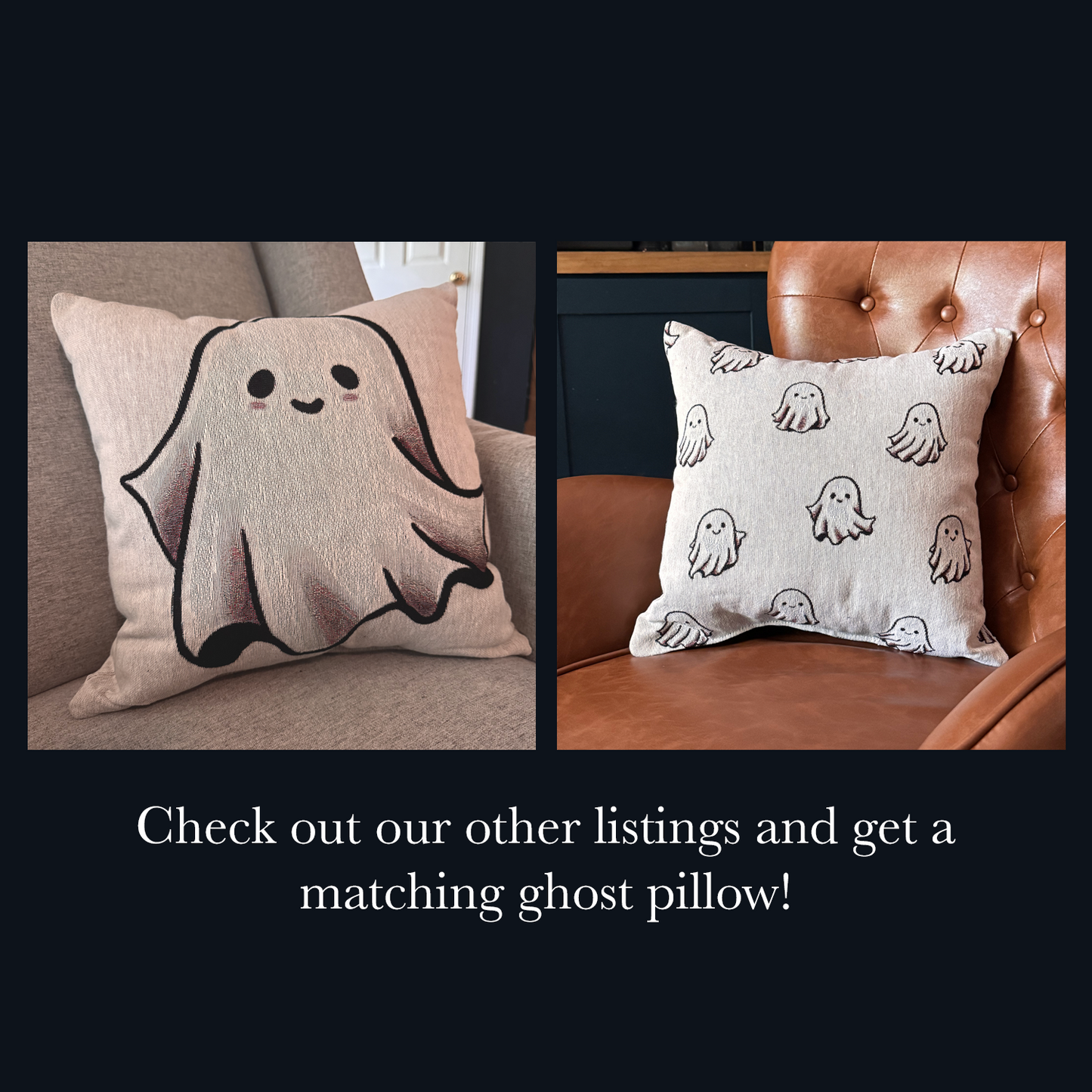 Ghosts Woven Blanket