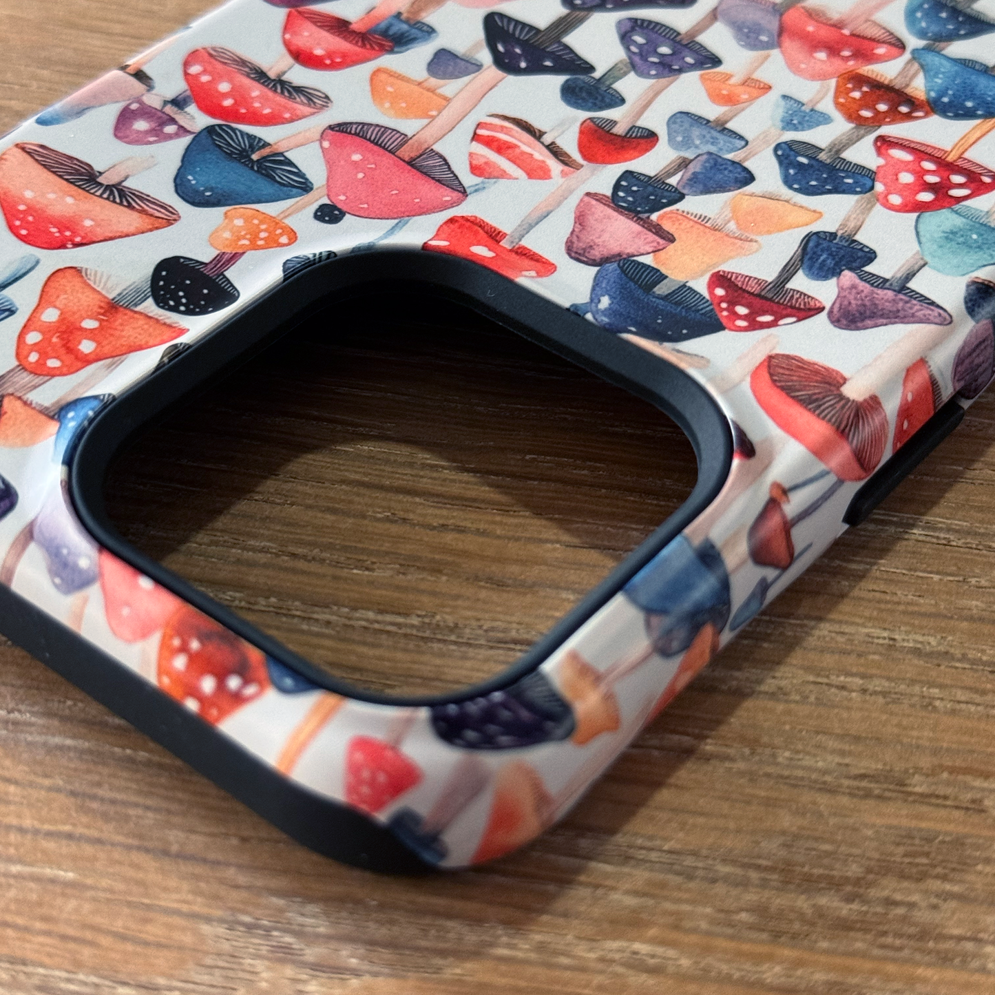 Watercolor Mushroom Magnetic Tough Phone Case