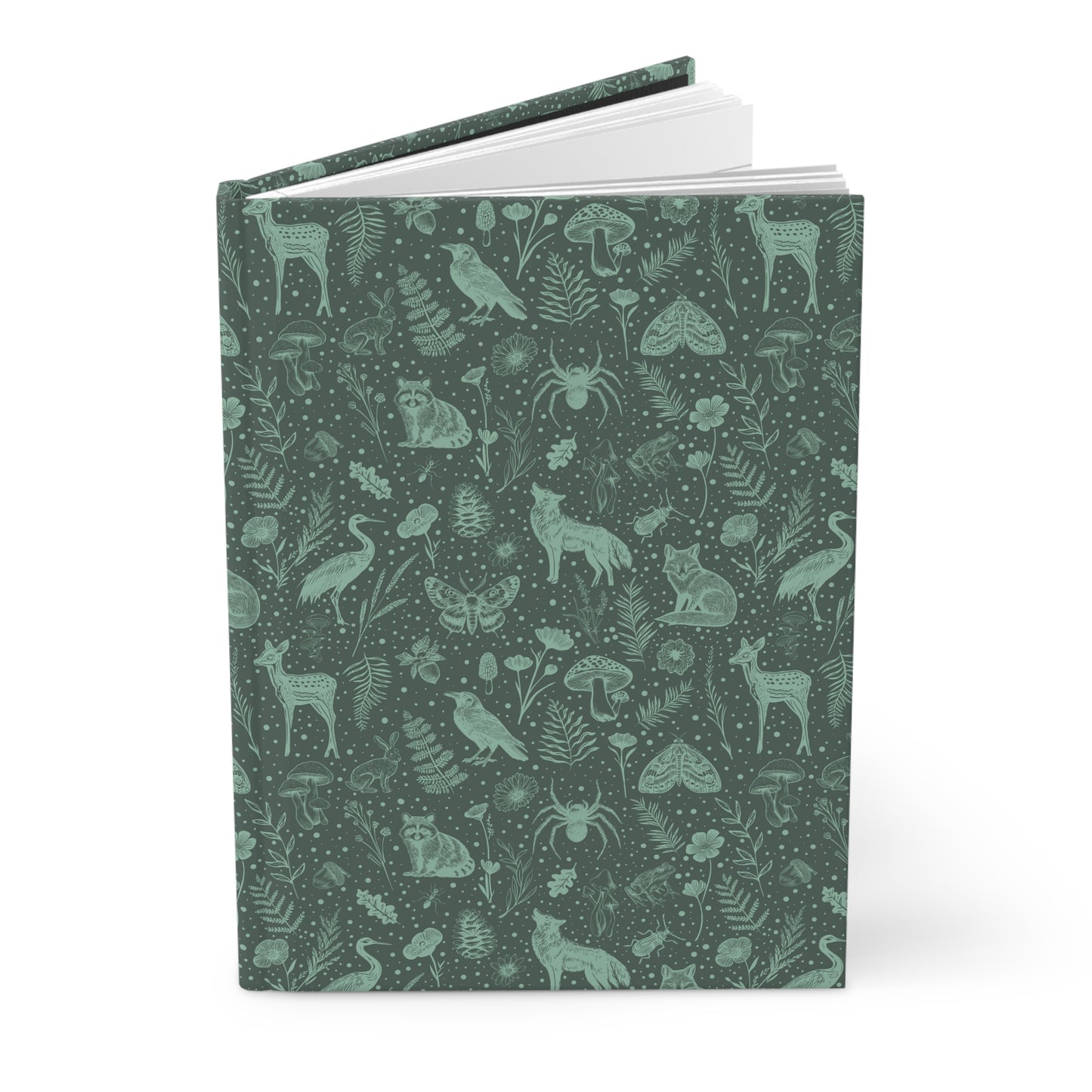 Woodland Hardcover Lined Journal