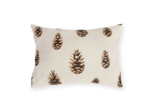 Pinecone Pattern Outdoor Pillow