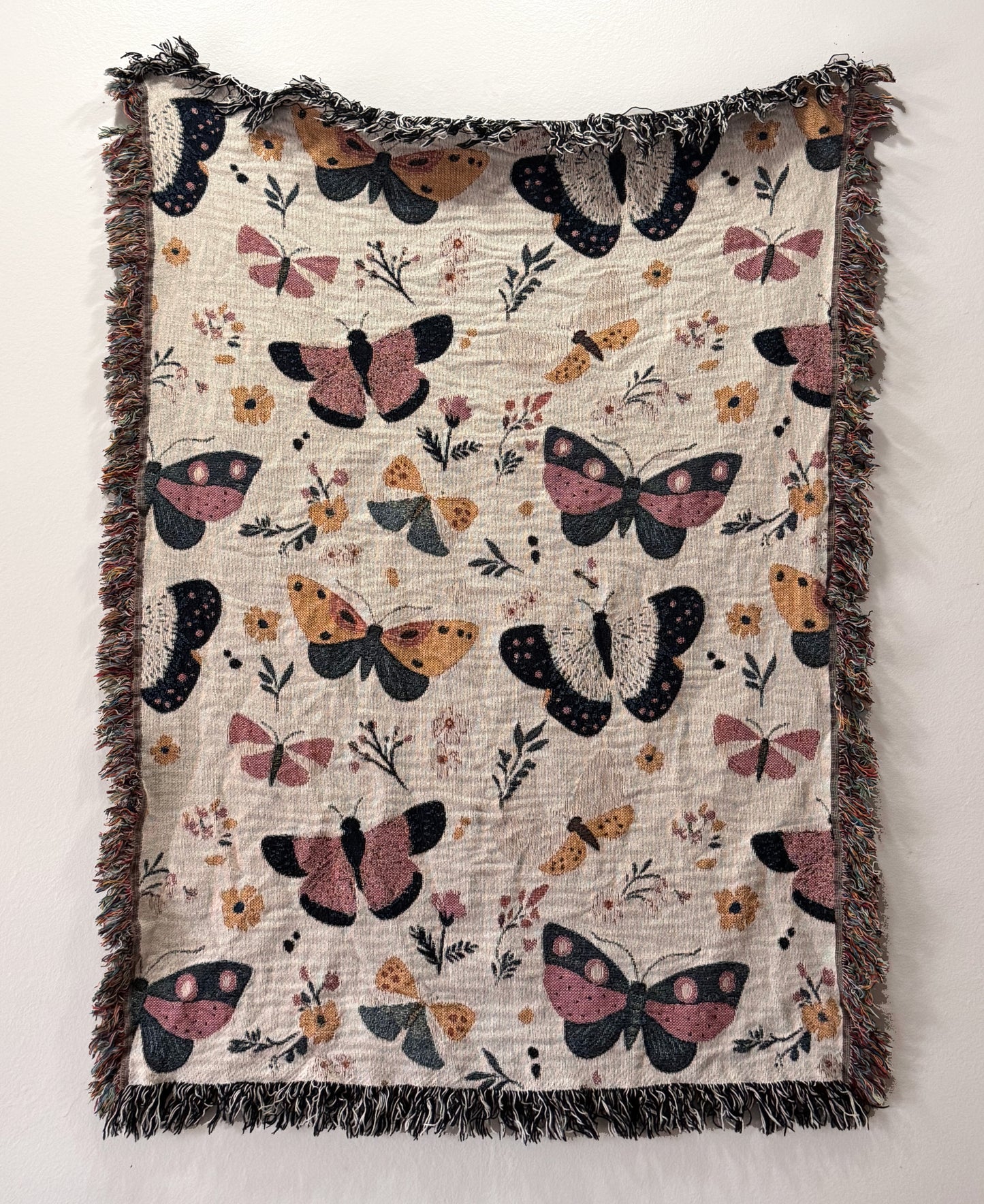 Moth Woven Blanket