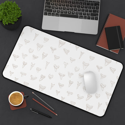 Sharks Teeth Desk Mat