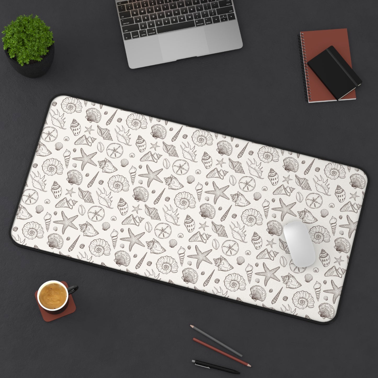 Seashell Desk Mat