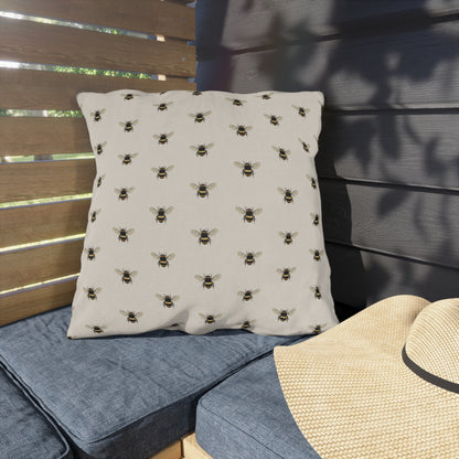 Bee Outdoor Pillow