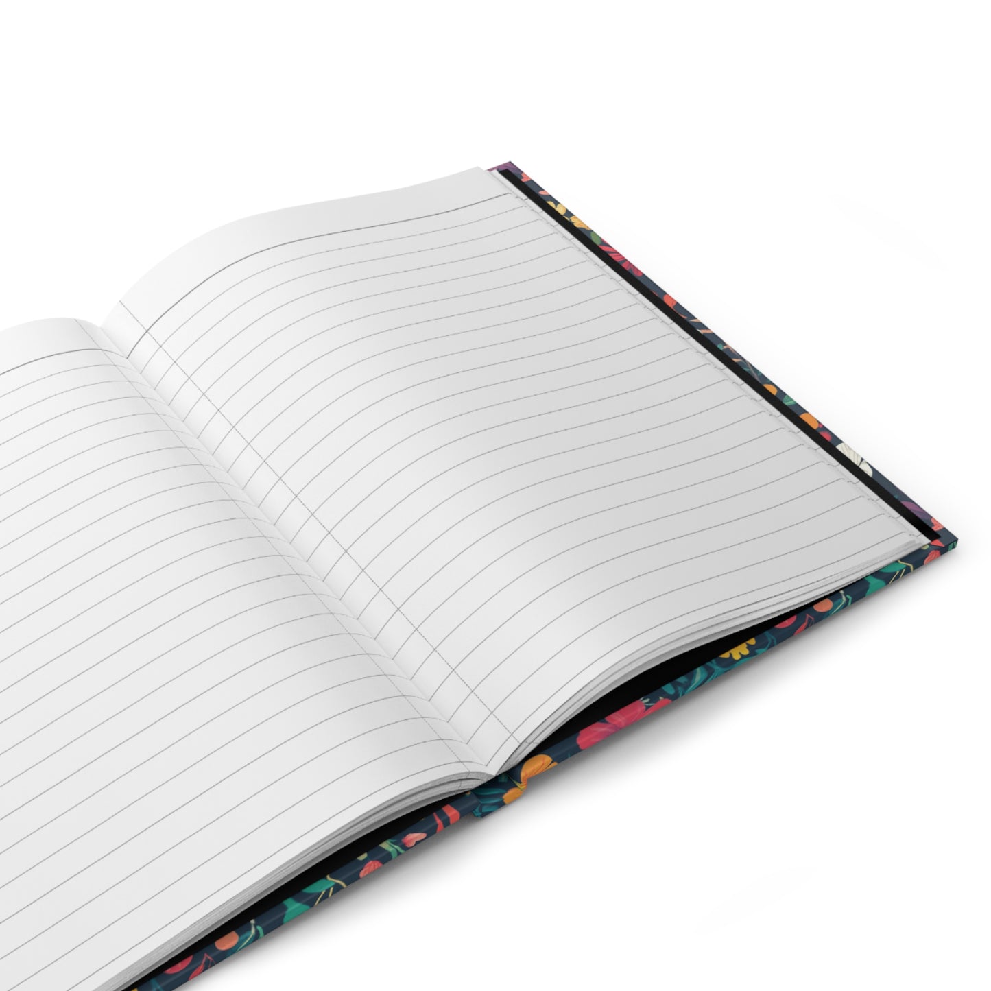 Vibrant Retro Hardcover Lined Journal