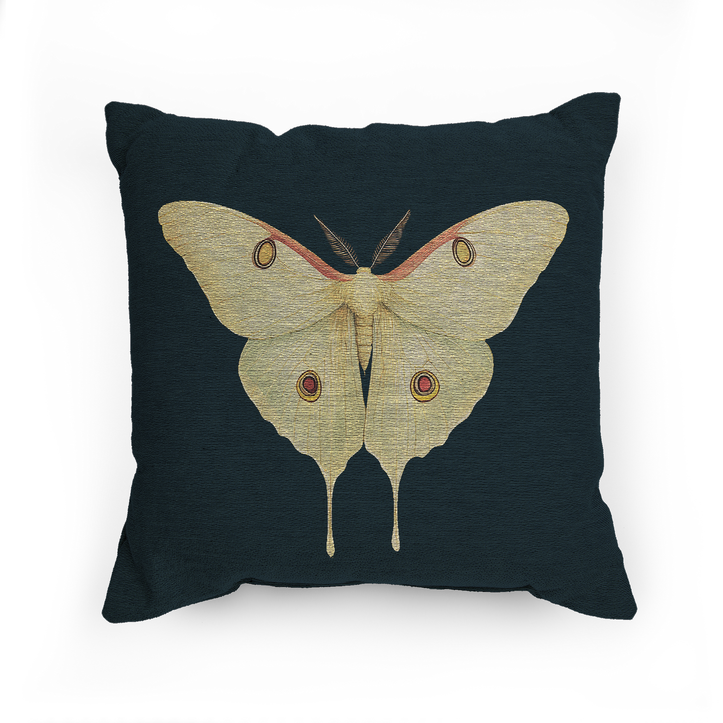 Woven Luna Moth Pillow