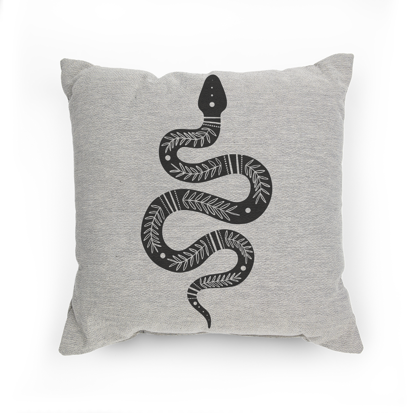 Woven Snake Pillow