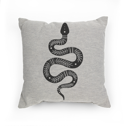 Woven Snake Pillow