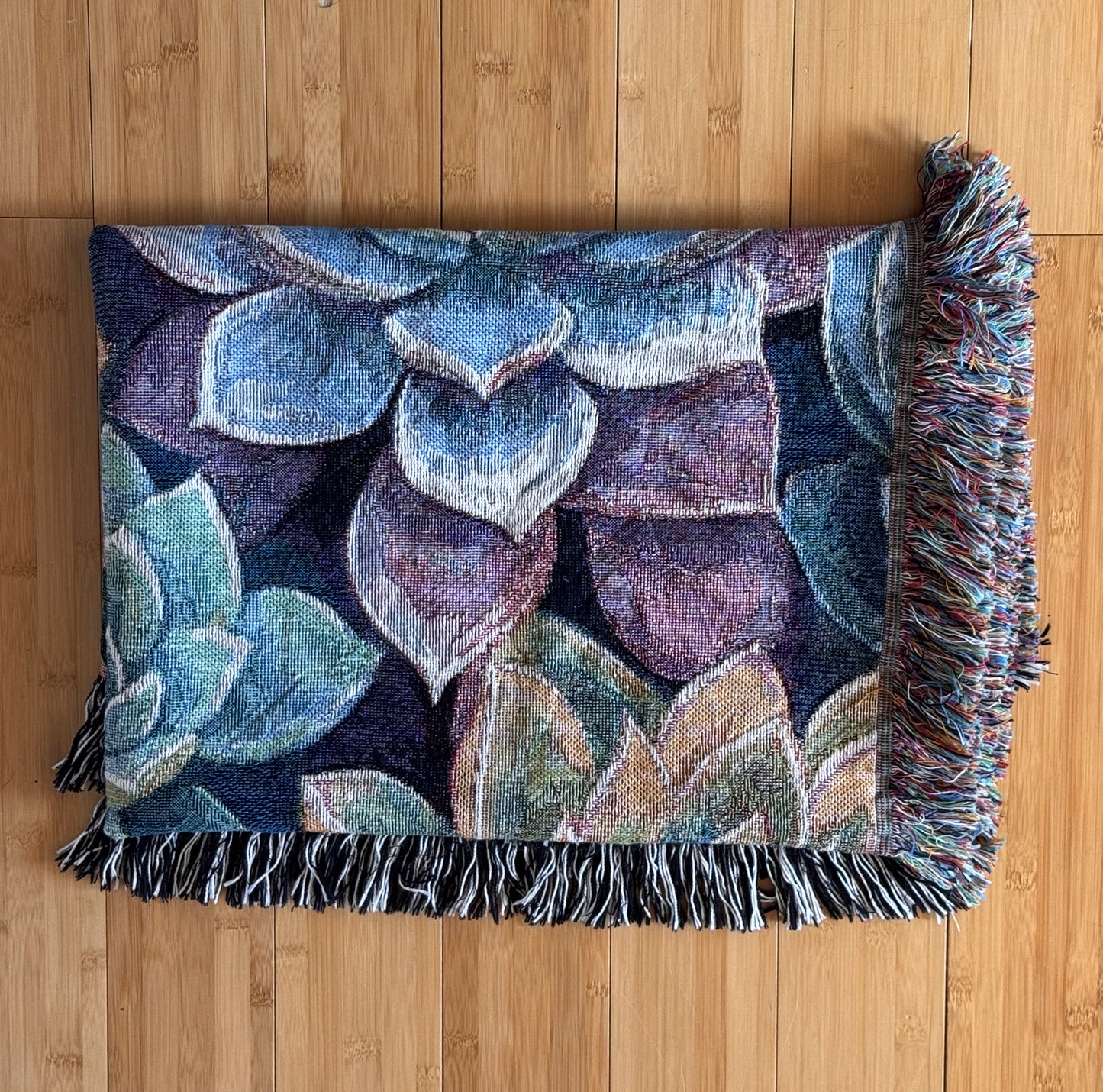 Succulent Woven Blanket