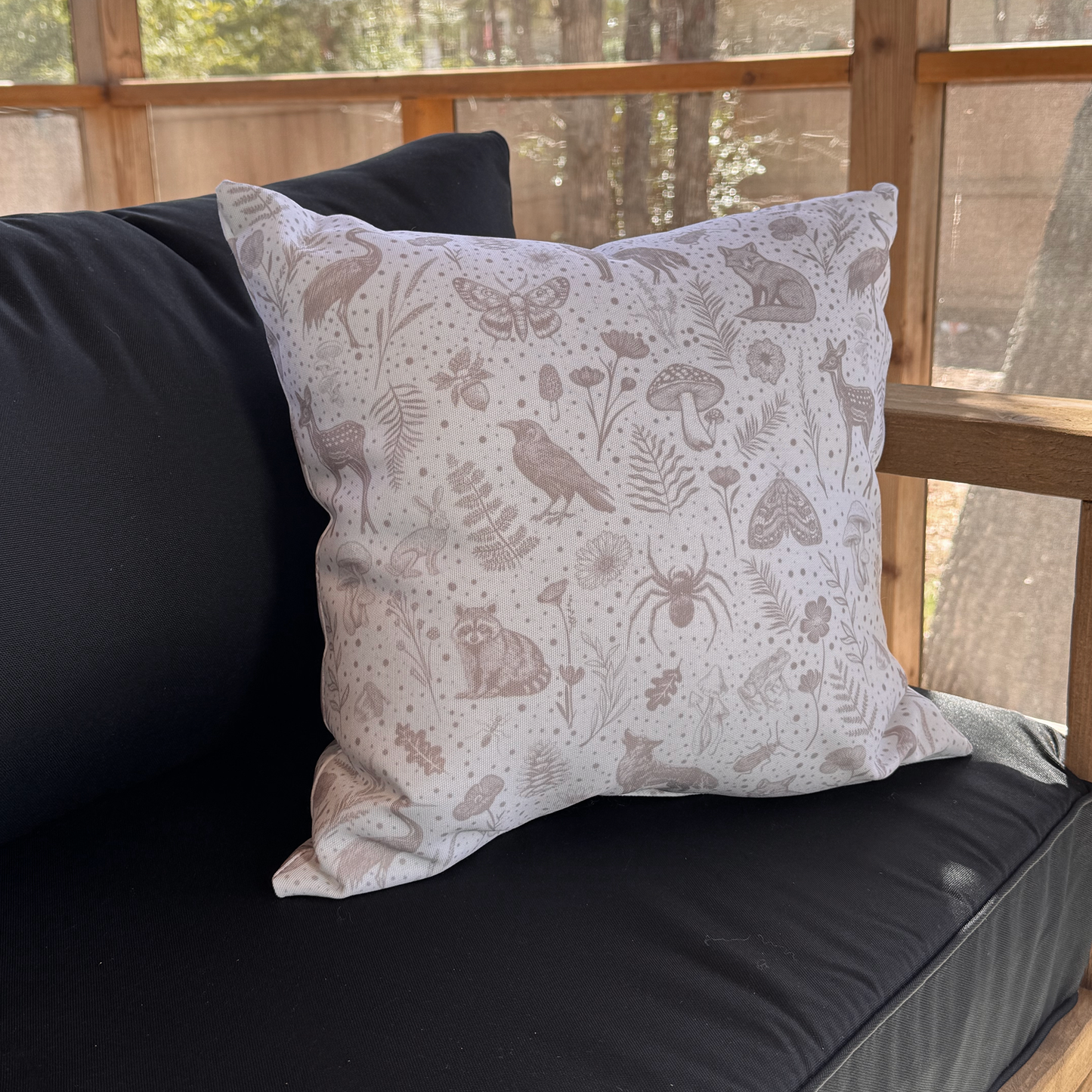 Woodland Outdoor Pillow