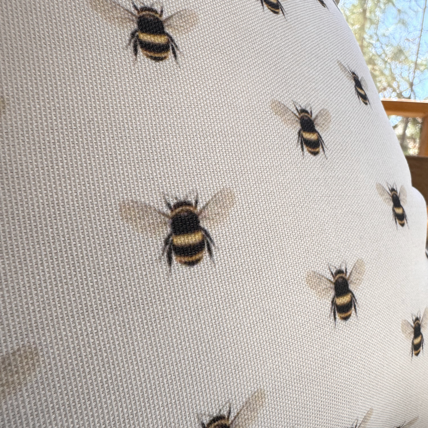 Bee Outdoor Pillow