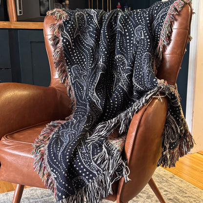 Whale Shark Woven Blanket