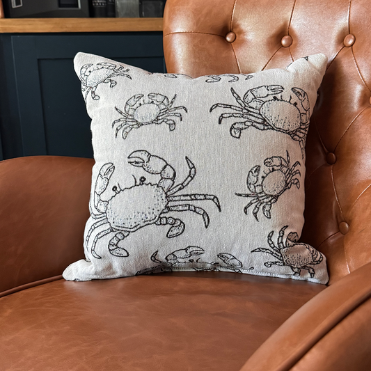 Crab Woven Pillow