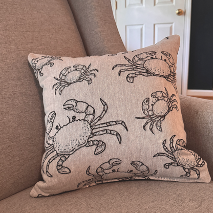 Crab Woven Pillow
