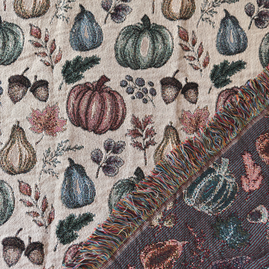 Autumn Woven Blanket