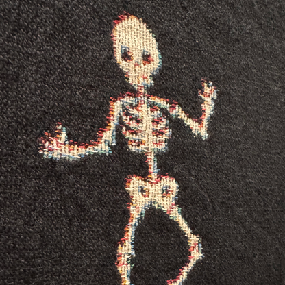 Skeleton Woven Blanket