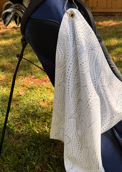Whale Shark Golf Towel