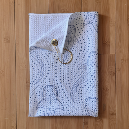 Whale Shark Golf Towel