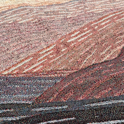 Mountains Woven Blanket