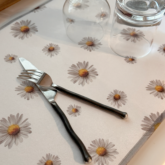 Daisy Microfiber Kitchen Dish Mat
