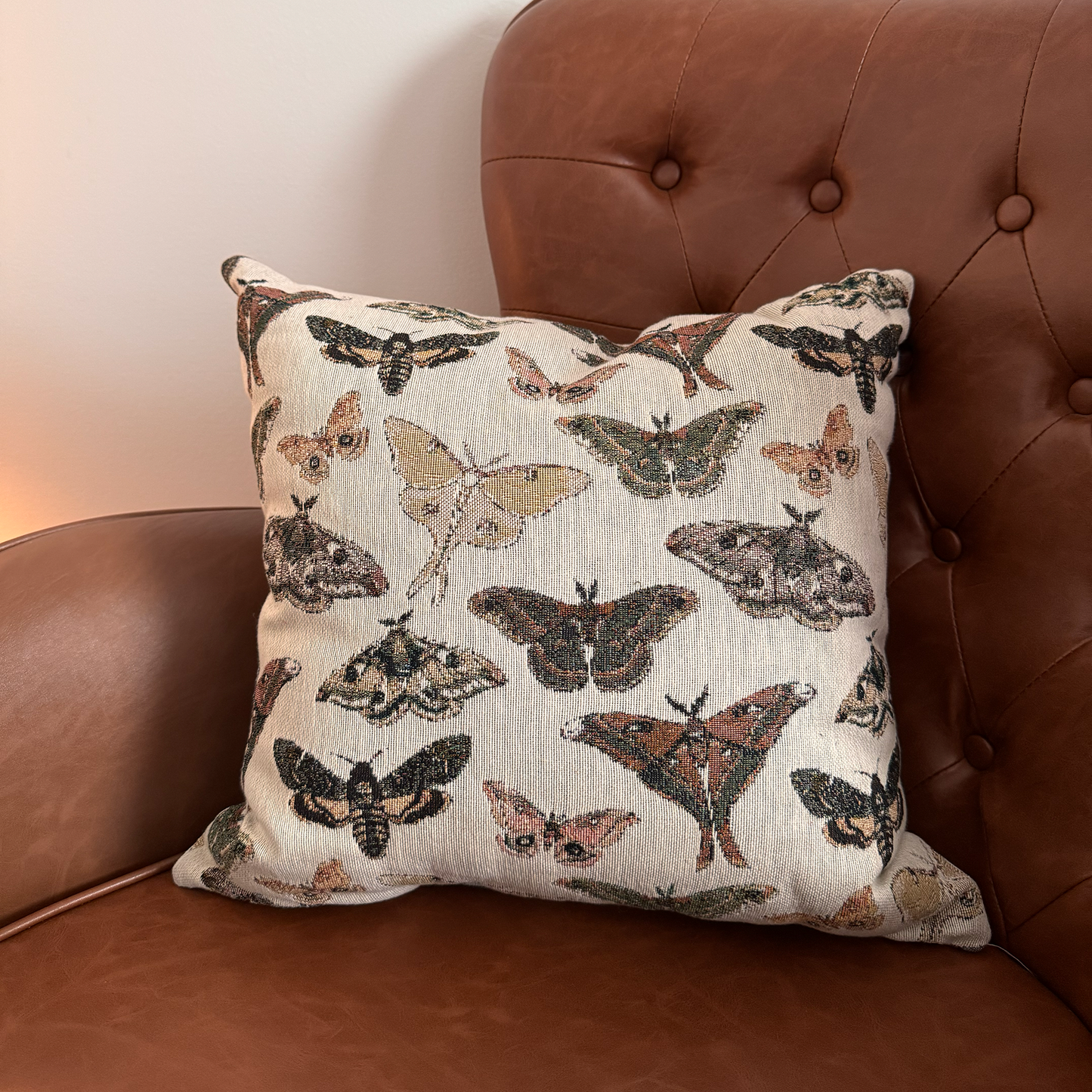Moths Woven Pillow Light