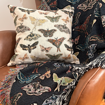 Moths Woven Pillow Light