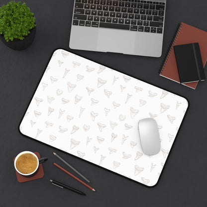 Sharks Teeth Desk Mat