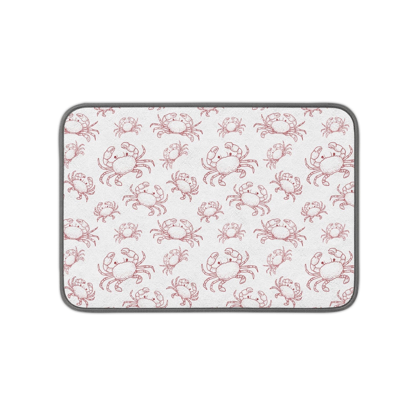 Crabs Microfiber Kitchen Dish Mat