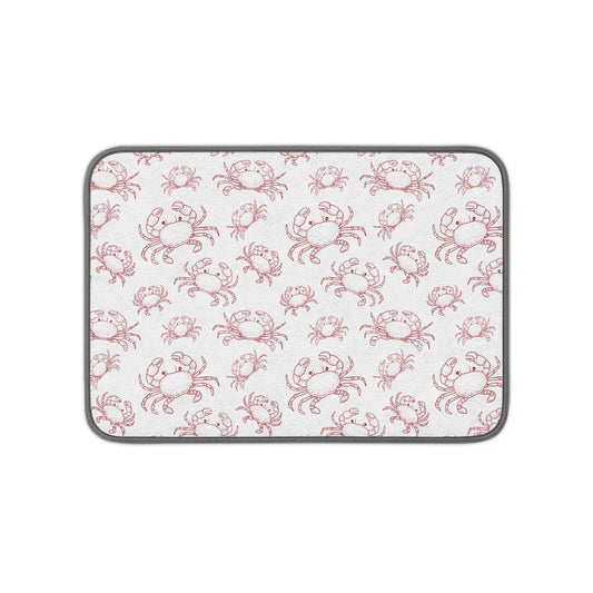 Crabs Microfiber Kitchen Dish Mat