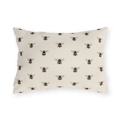 Bee Outdoor Pillow