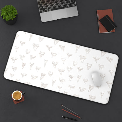 Sharks Teeth Desk Mat