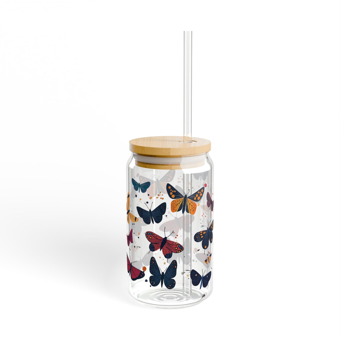 Butterfly Glass Tumbler