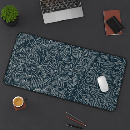 Topo Map Desk Mat - GSMNP
