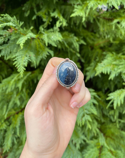 Leland Blue Statement Ring