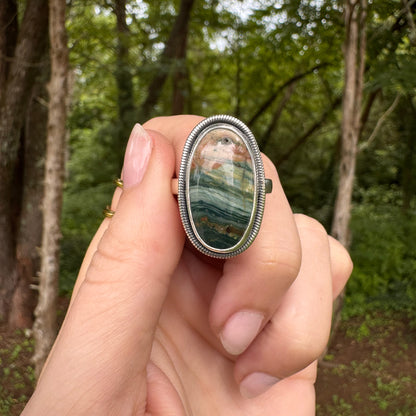 Larsonite Statement Ring