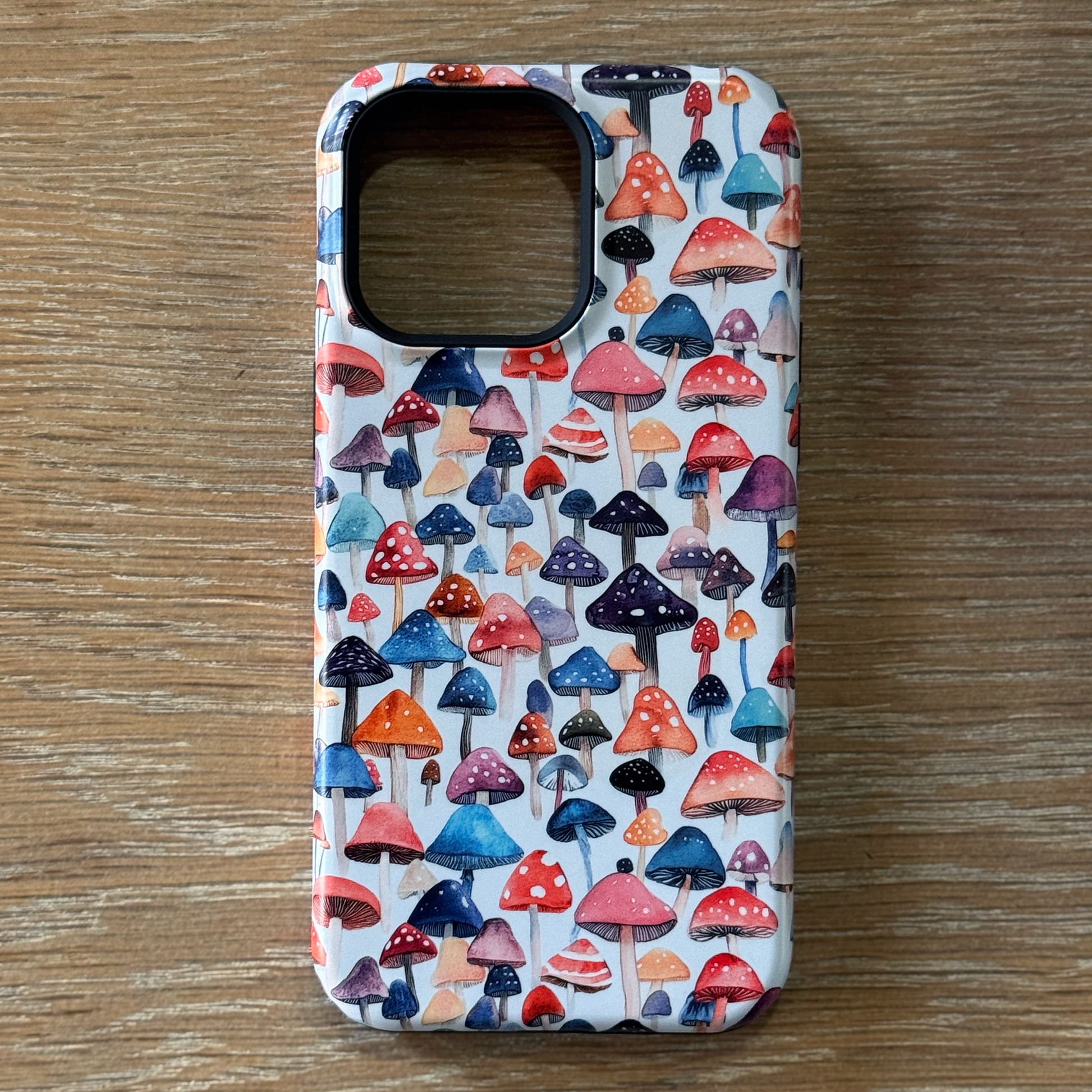 Watercolor Mushroom Magnetic Tough Phone Case – Made Wild Designs Watercolor Mushroom Magnetic Tough Phone Case – Made Wild Designs