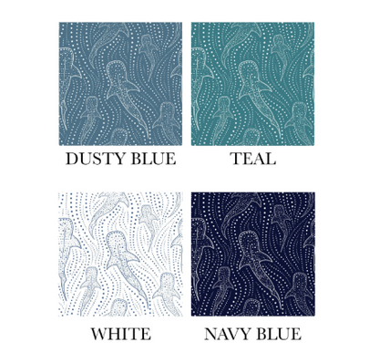 Whale Shark Microfiber Kitchen Dish Mat