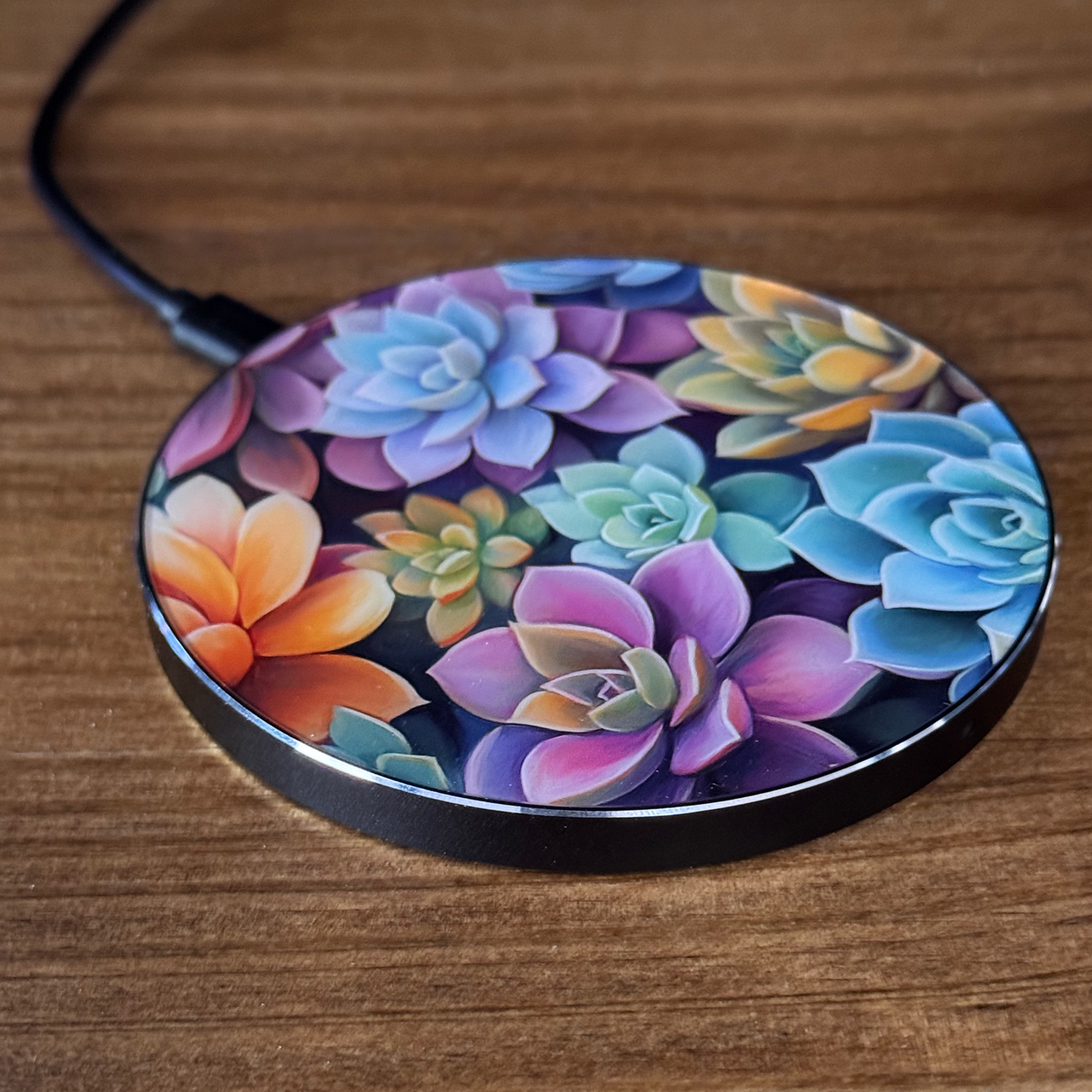 Succulent Wireless Phone Charger