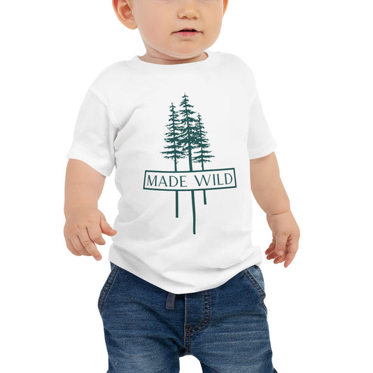 Made Wild Logo Toddler Tee - Green Logo